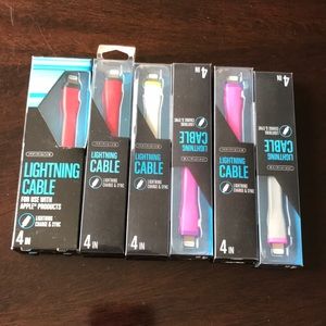 Lightning charge & sync 4” inches IPhone,iPod,iPad